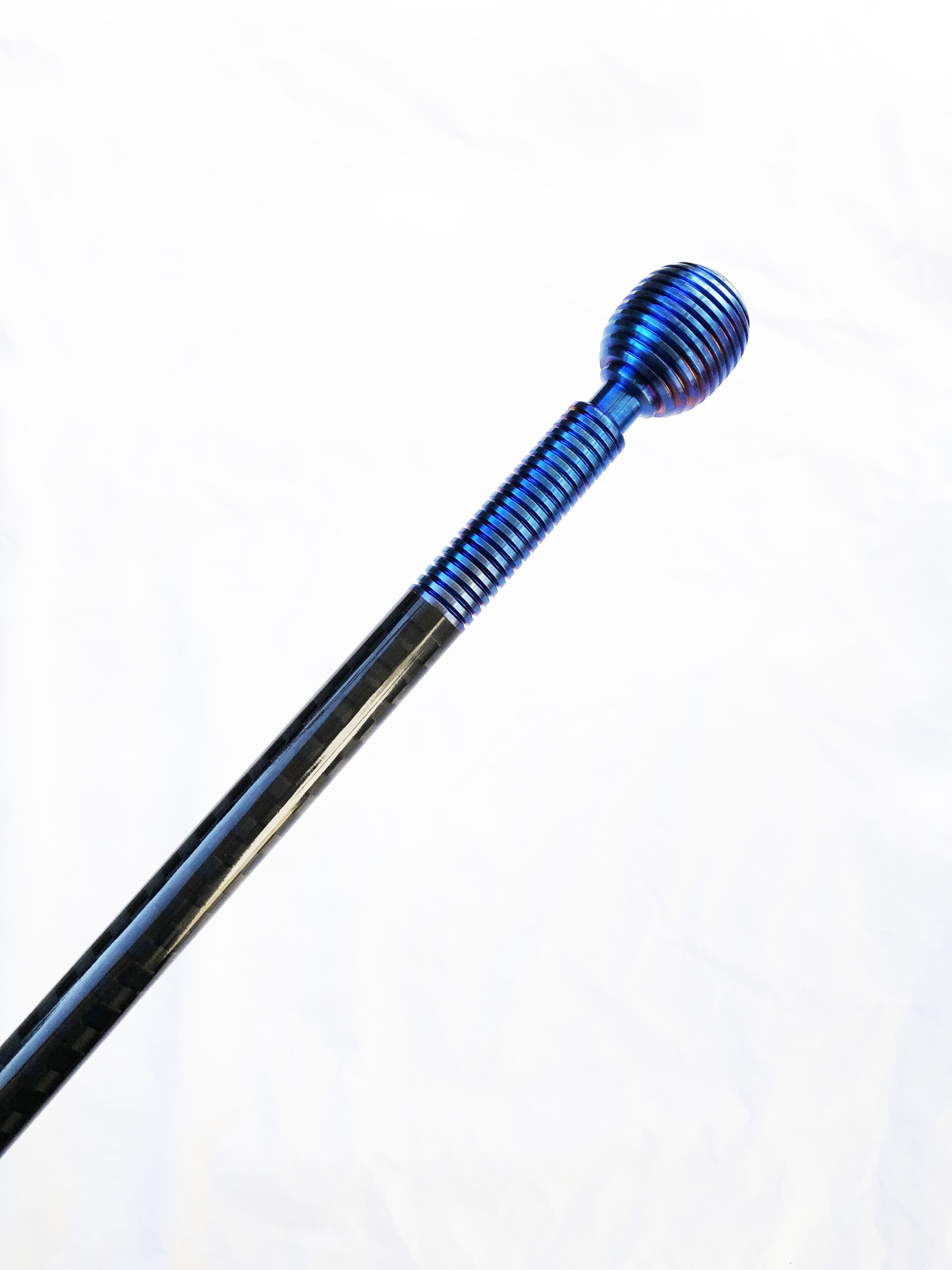 SOLD OUT - Handcrafted Titanium & Carbon Fiber Walking Cane — One of a Kind 2 Titanium Walking Cane