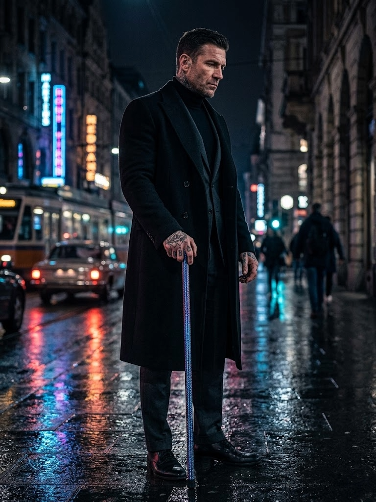 unique titanium walking cane