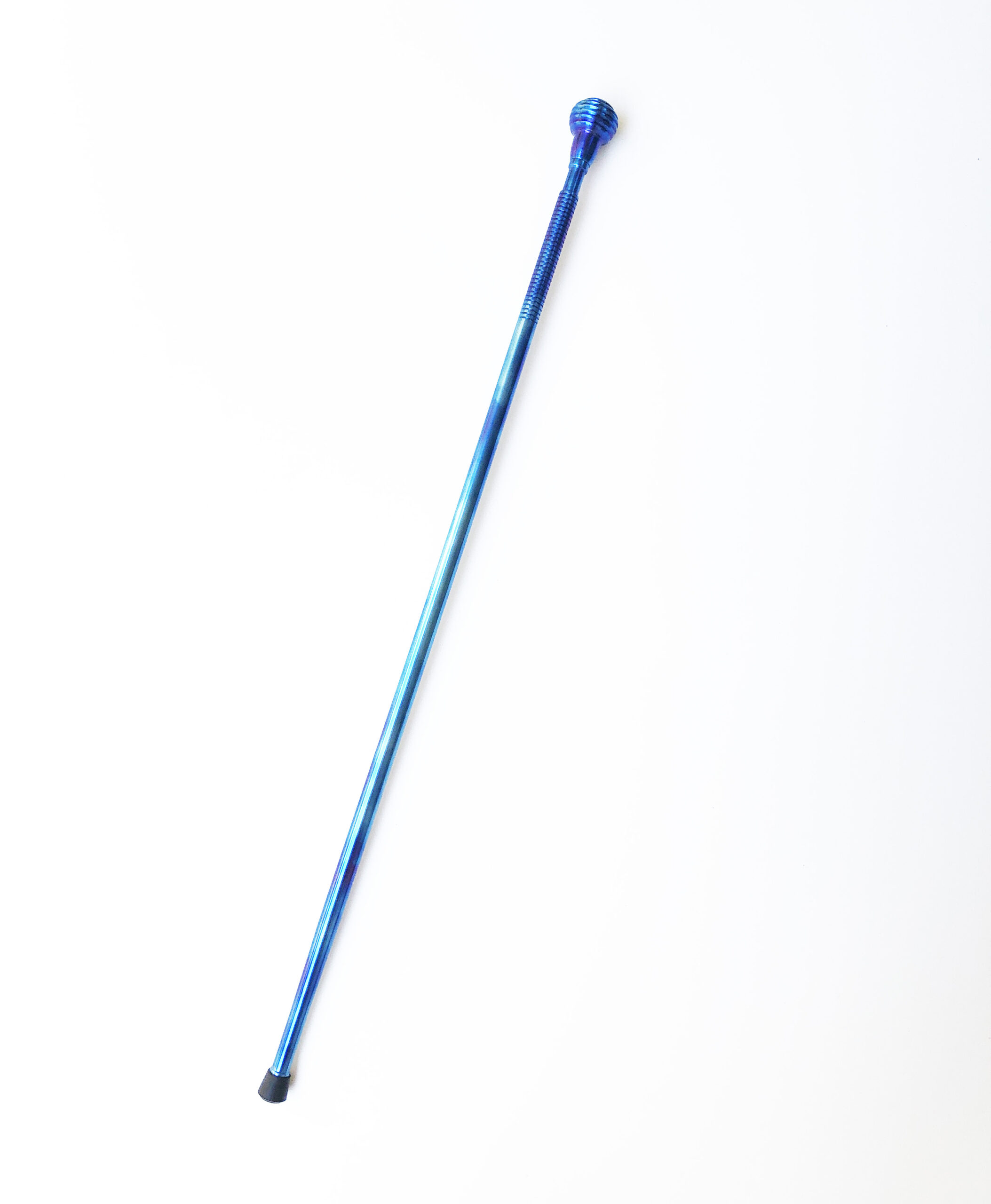 SOLD OUT - Solid Titanium Walking Cane — Handcrafted 5 Titanium Walking Stick