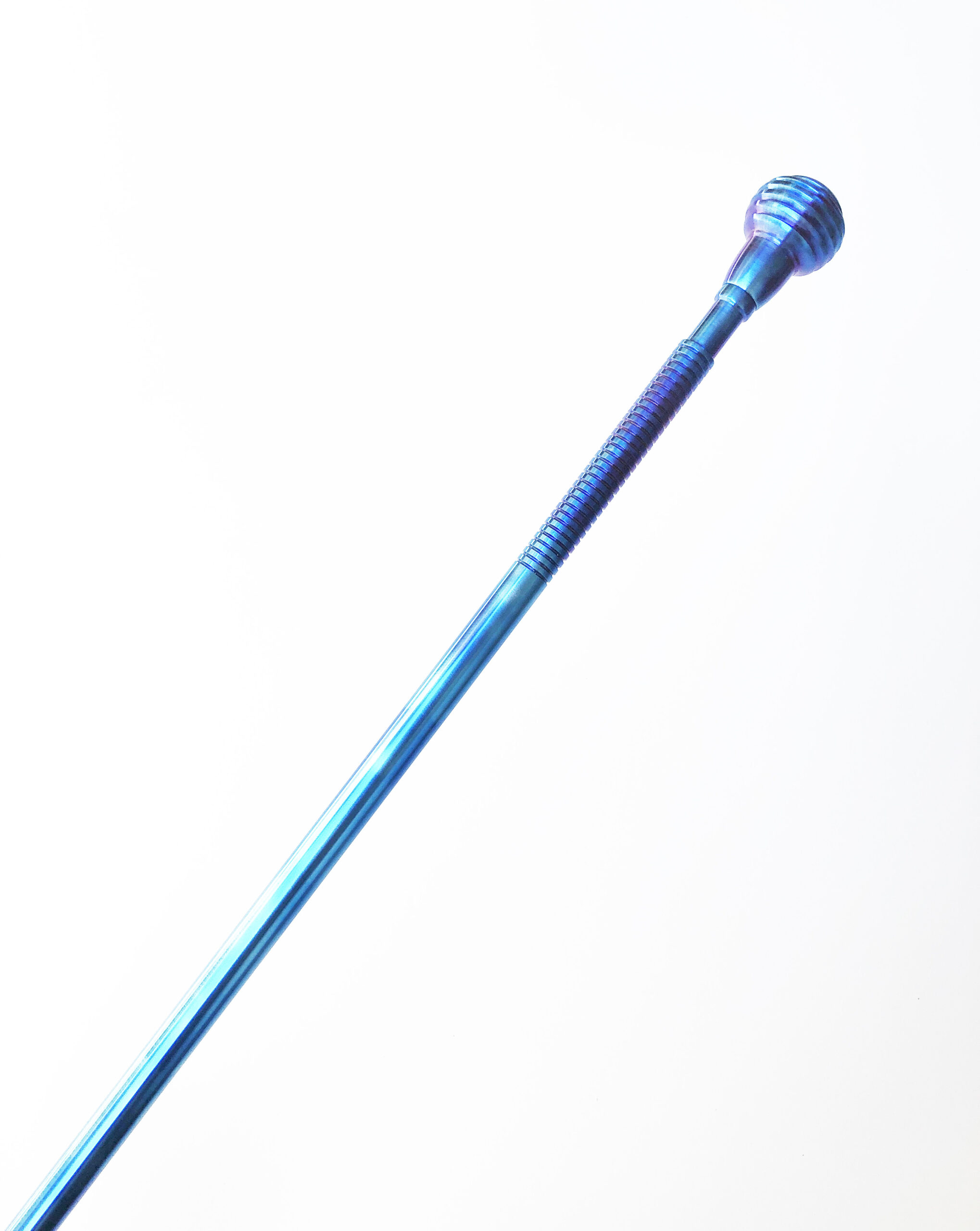 SOLD OUT - Solid Titanium Walking Cane — Handcrafted 6 Titanium Walking Cane