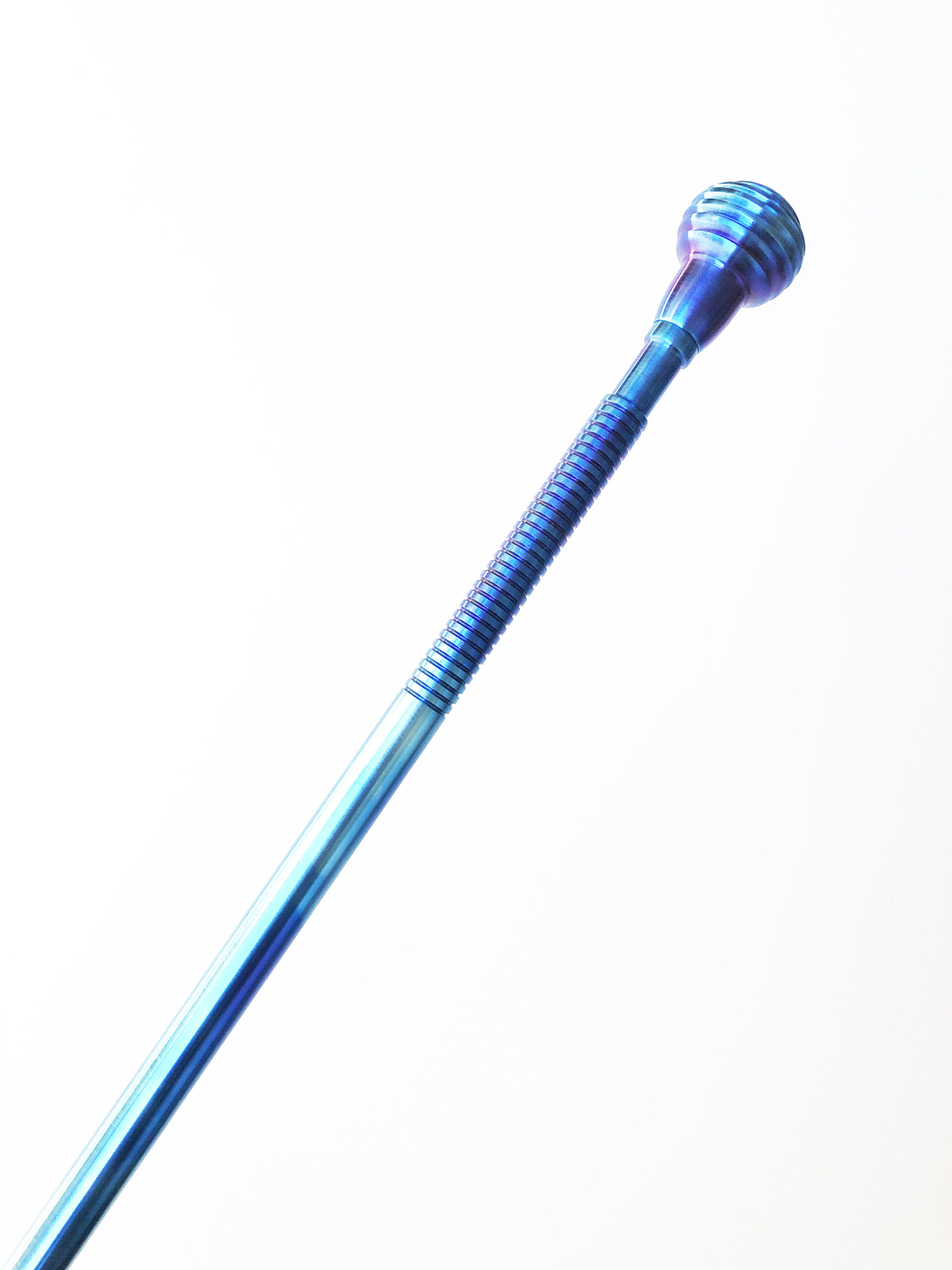 SOLD OUT - Solid Titanium Walking Cane — Handcrafted 7 Titanium Walking Cane